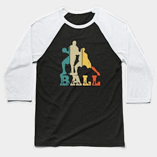 Basketball vintage Baseball T-Shirt